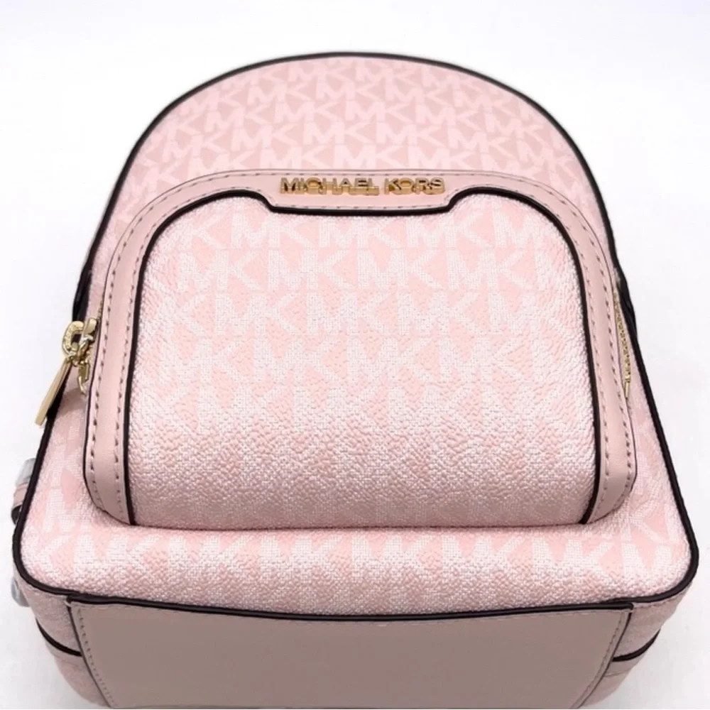 Michael Kors Jaycee Blush Pink Backpack - Picture 3 of 7